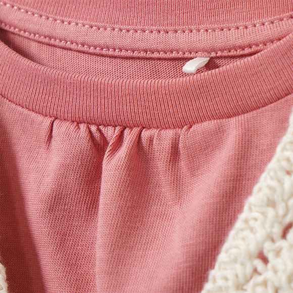 Mädchen T-Shirt mit Weste im Set