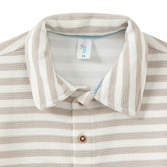 Baby Hemd aus strukturiertem Material
