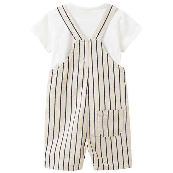 Baby Set aus Latzhose und T-Shirt