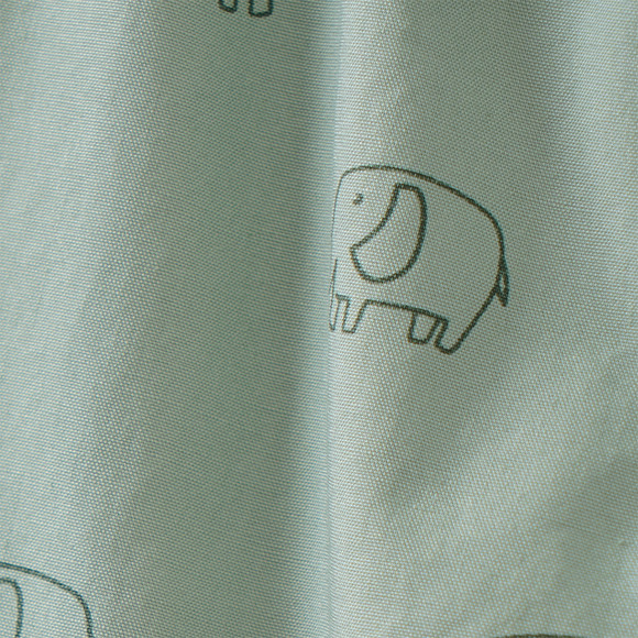 Baby Shorts mit Elefanten allover