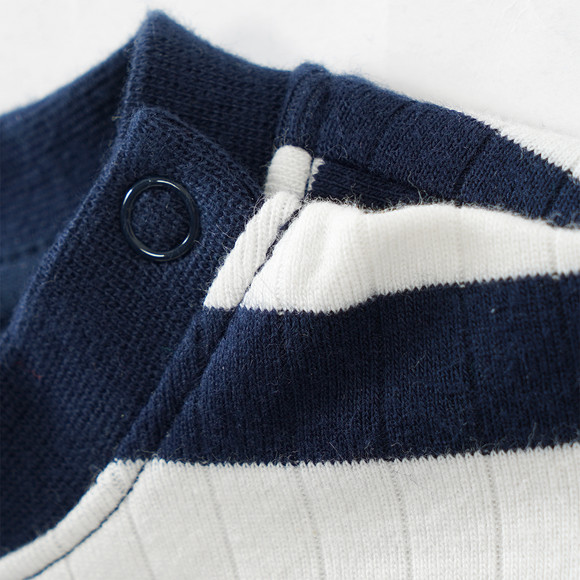 Baby Langarmshirt mit Blockstreifen