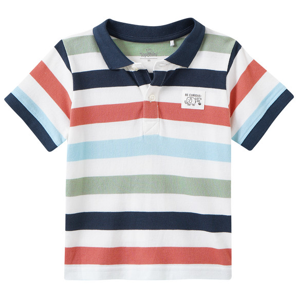 Baby Poloshirt mit Streifen