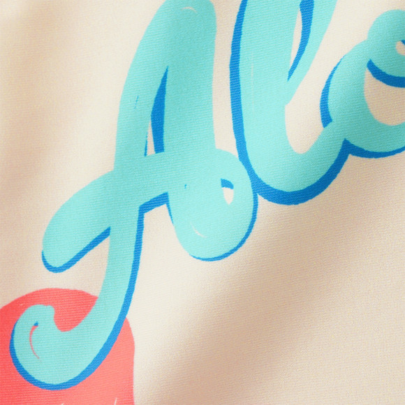 Mädchen Badeanzug mit sommerlichem Motiv