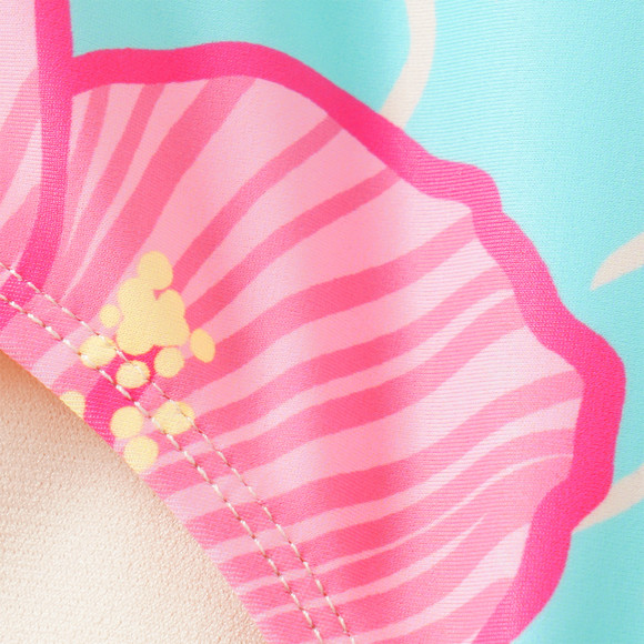 Mädchen Badeanzug mit sommerlichem Motiv