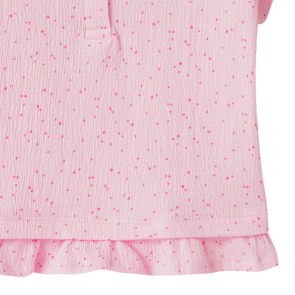 Baby T-Shirt mit Krepp-Struktur