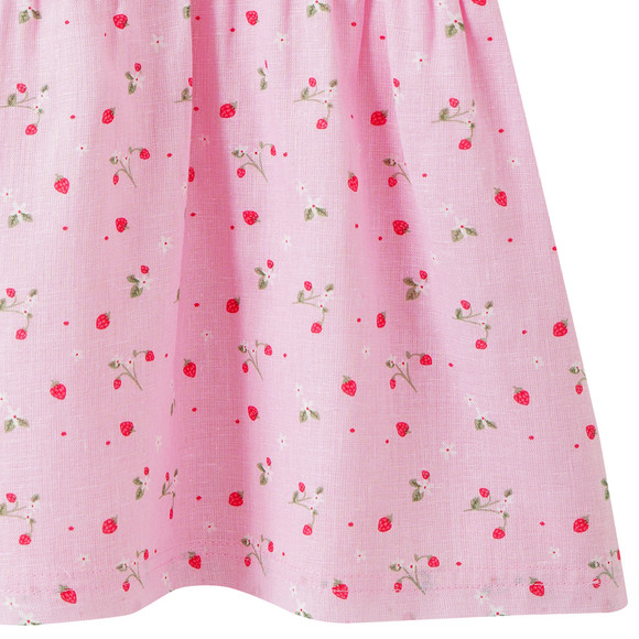 Baby Kleid mit Erdbeer-Print allover