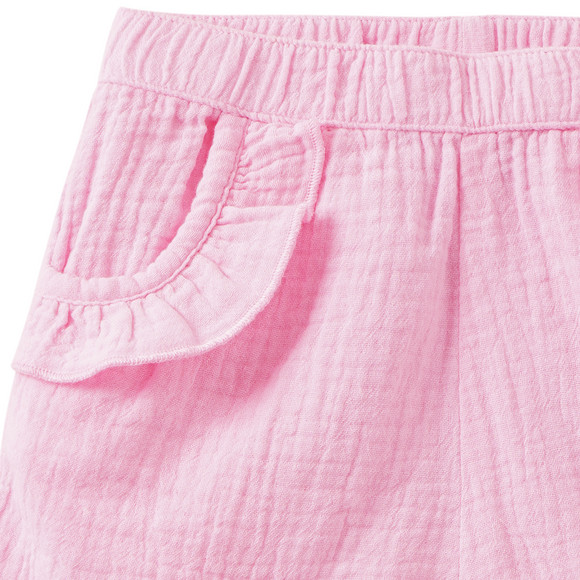 Baby Musselin-Shorts mit Elastikbund