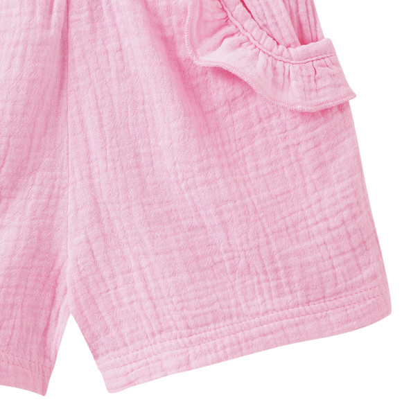 Baby Musselin-Shorts mit Elastikbund