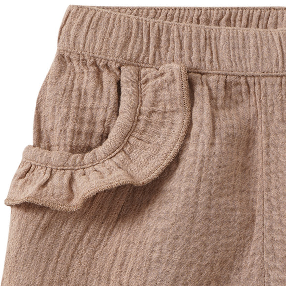 Baby Musselin-Shorts mit Elastikbund