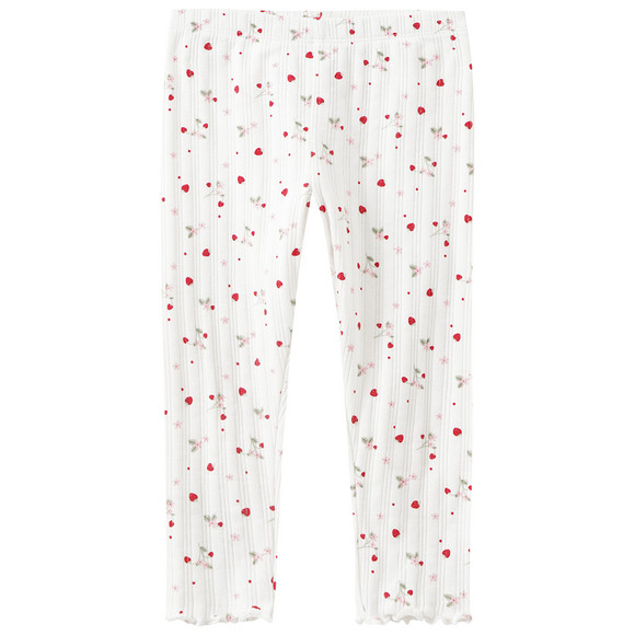 Baby Leggings mit Erdbeer-Allover