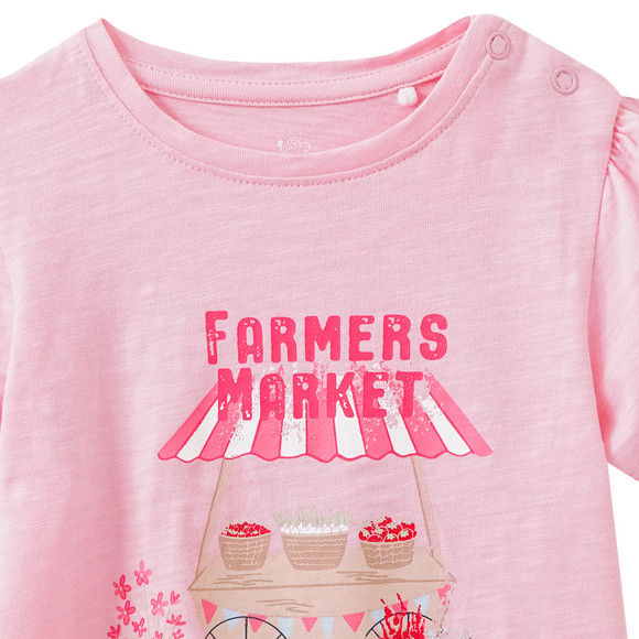 Baby T-Shirt mit Front-Print