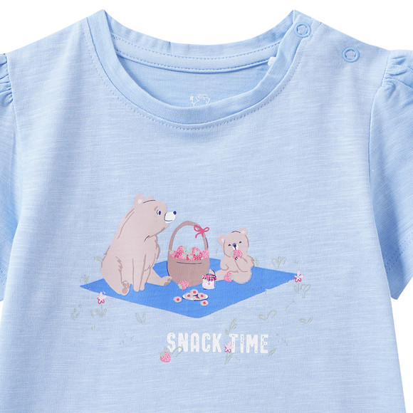 Baby T-Shirt mit Front-Print
