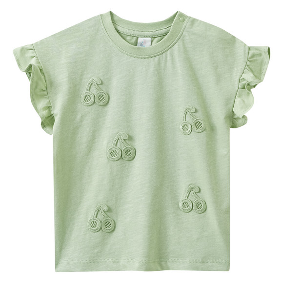 Baby T-Shirt mit Häkel-Details