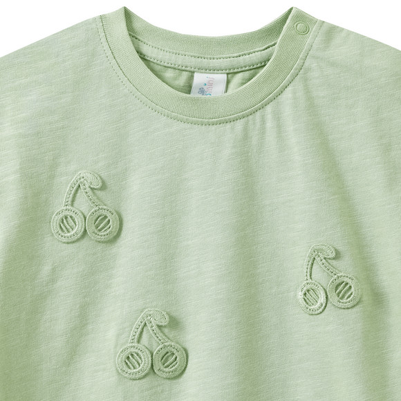Baby T-Shirt mit Häkel-Details