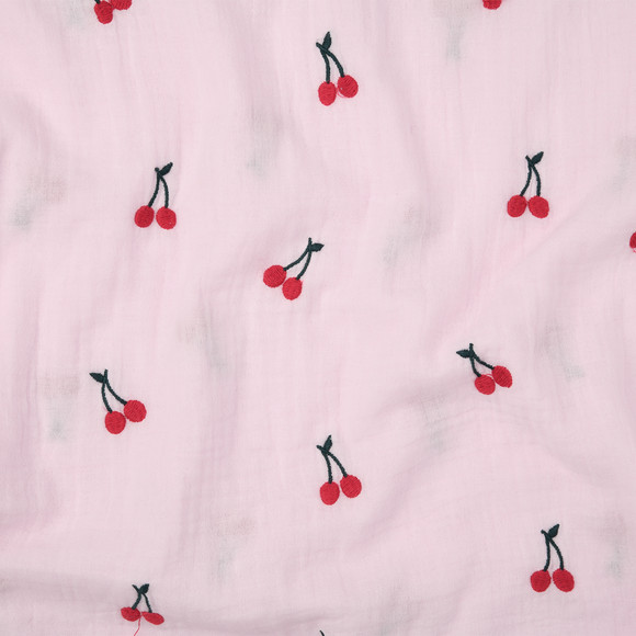 Damessjaal met borduurwerk