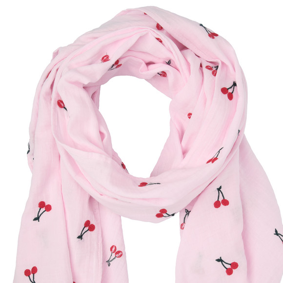 Damessjaal met borduurwerk