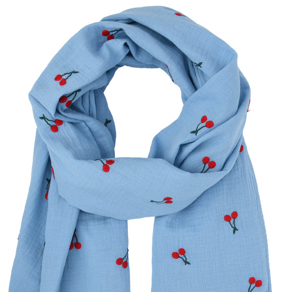 Damen Tuch mit Stickerei allover