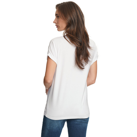 Damen T-Shirt aus Viskose-Mix