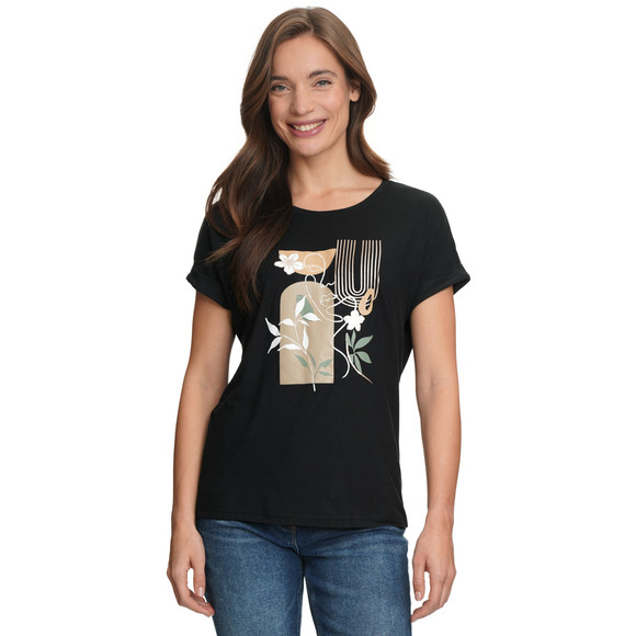 Damen T-Shirt aus Viskose-Mix