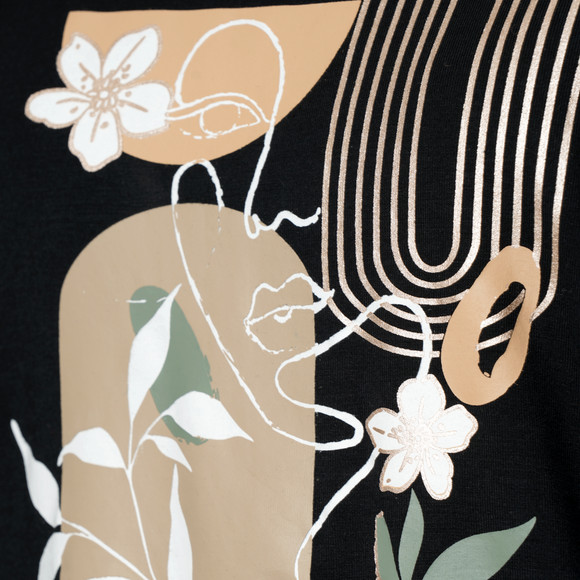 Damen T-Shirt aus Viskose-Mix