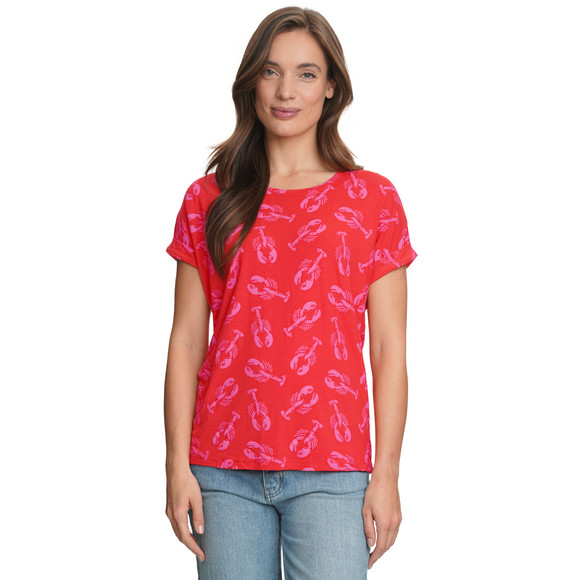 Damen T-Shirt aus Viskose-Mix