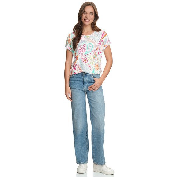 Damen T-Shirt aus Viskose-Mix