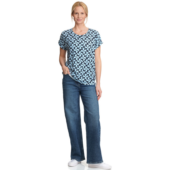 Damen T-Shirt aus Viskose-Mix