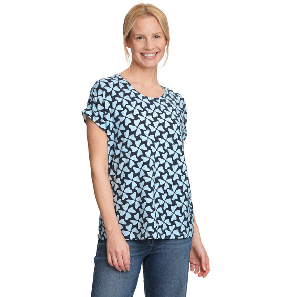 Damen T-Shirt aus Viskose-Mix