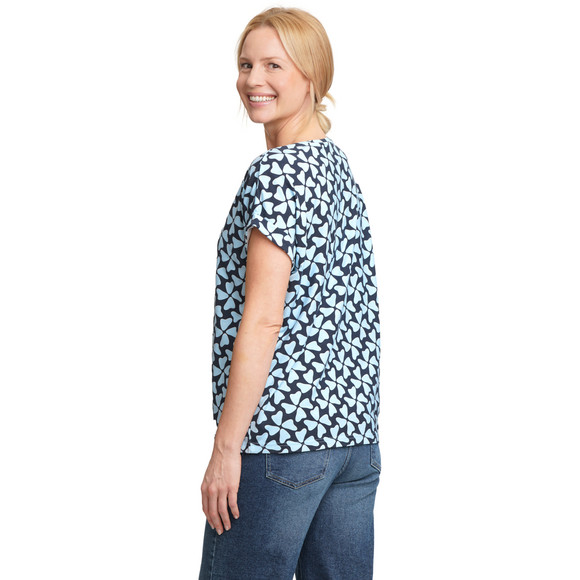 Damen T-Shirt aus Viskose-Mix