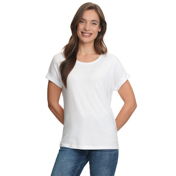 Damen T-Shirt aus Viskose-Mix