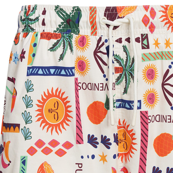 Herren Badeshorts mit Allover-Print
