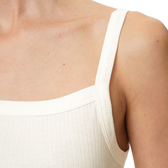 Damen Unterhemd mit Rippstruktur