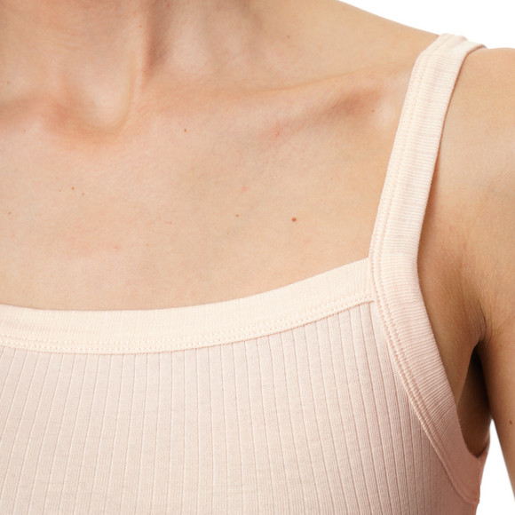 Damen Unterhemd mit Rippstruktur