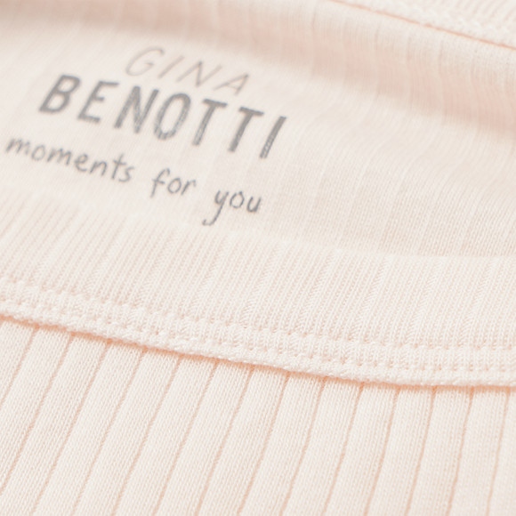 Damen Unterhemd mit Rippstruktur