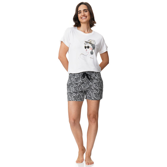 Damen Schlafshirt mit Print