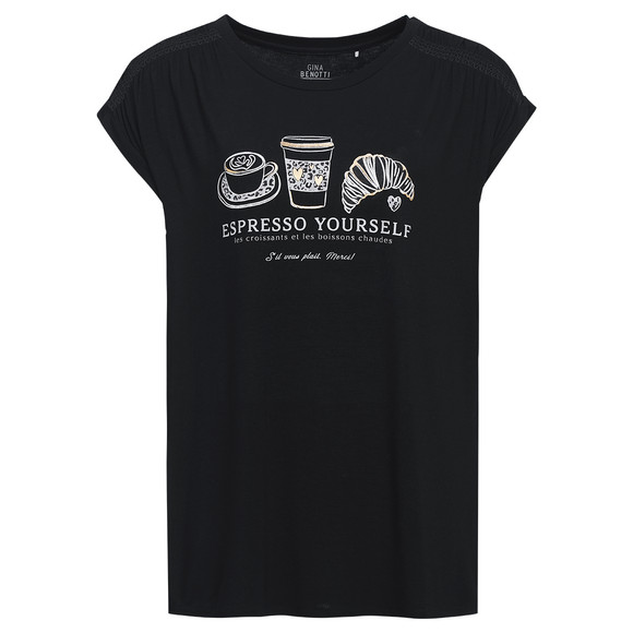 Damen Schlafshirt mit Print