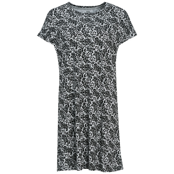 Damen Nachthemd mit Leo-Muster
