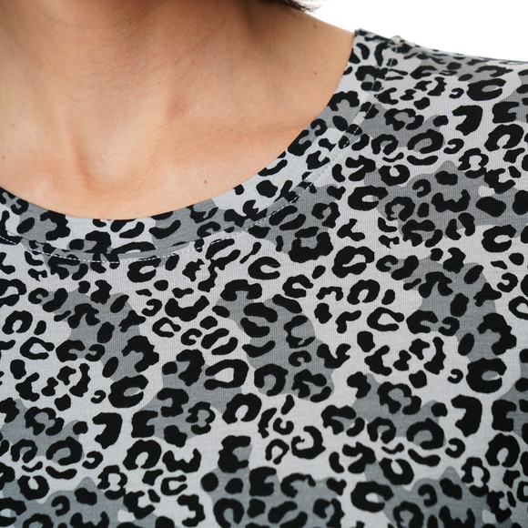 Damen Nachthemd mit Leo-Muster