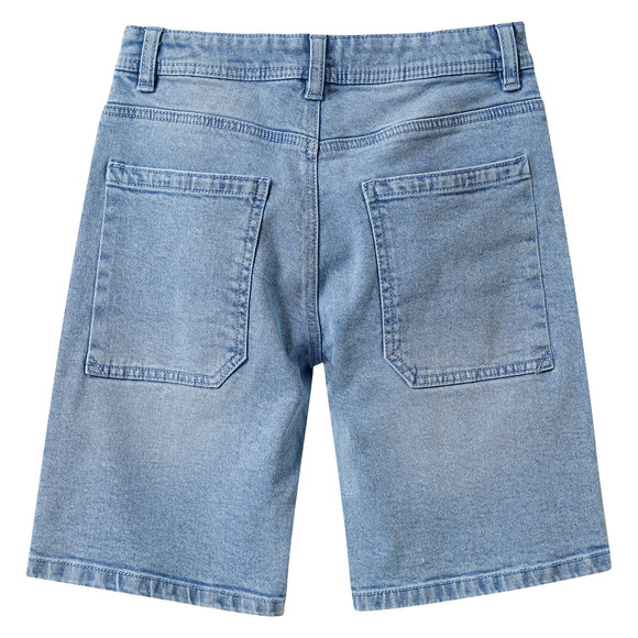 Jungen Jeansshorts mit Used-Waschung