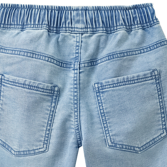 Jungen Jeans-Shorts mit Tunnelzug