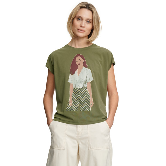 Damen T-Shirt mit Print