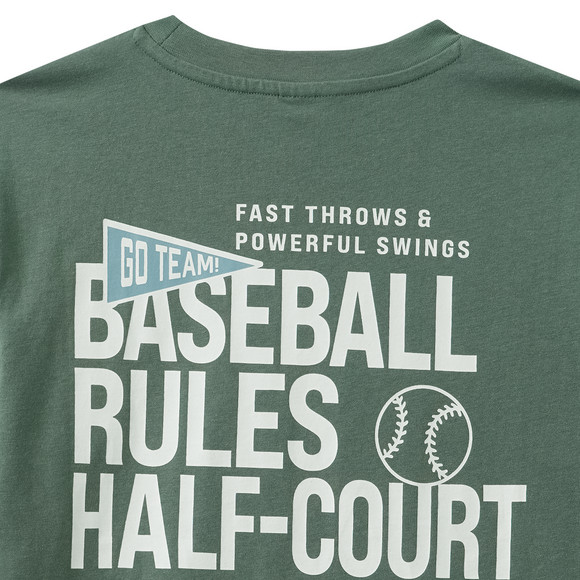 Jungen T-Shirt mit großem Rücken-Print