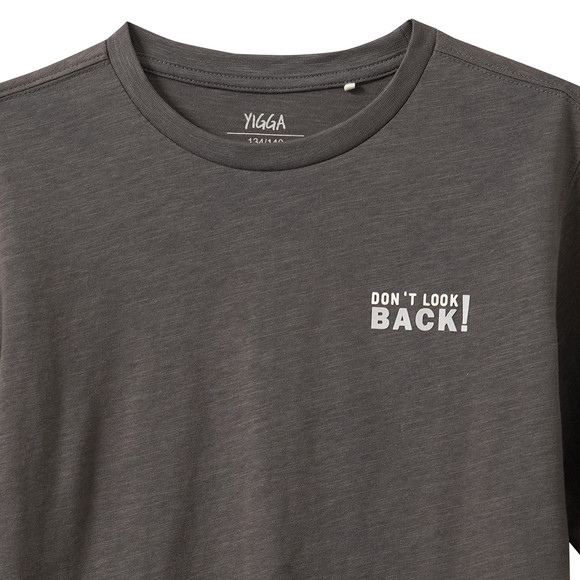 Jungen T-Shirt mit Schriftzug-Print