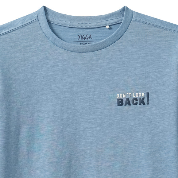 Jungen T-Shirt mit Schriftzug-Print