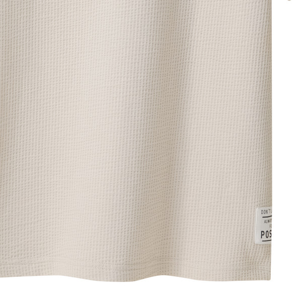 Jungen T-Shirt mit Waffelstruktur