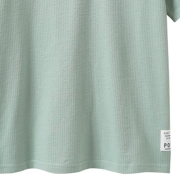 Jungen T-Shirt mit Waffelstruktur