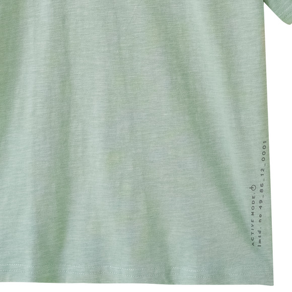 Jungen T-Shirt mit gummiertem Schriftzug