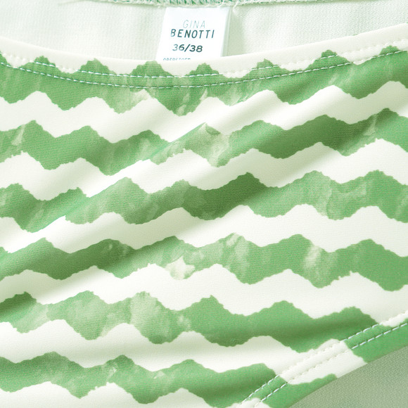 Damen Bikinipanty mit Wellen-Muster