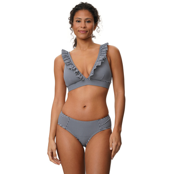 Damen Bikinipanty mit Seersucker-Struktur