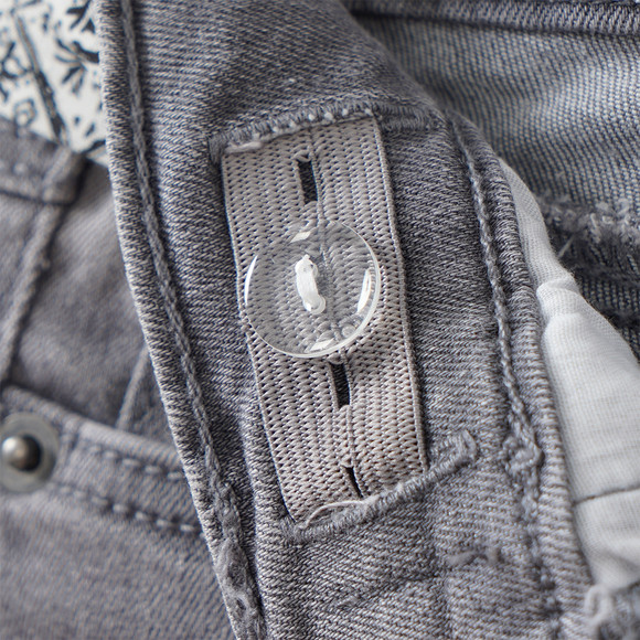 Mädchen Jeansshorts mit Stoffgürtel